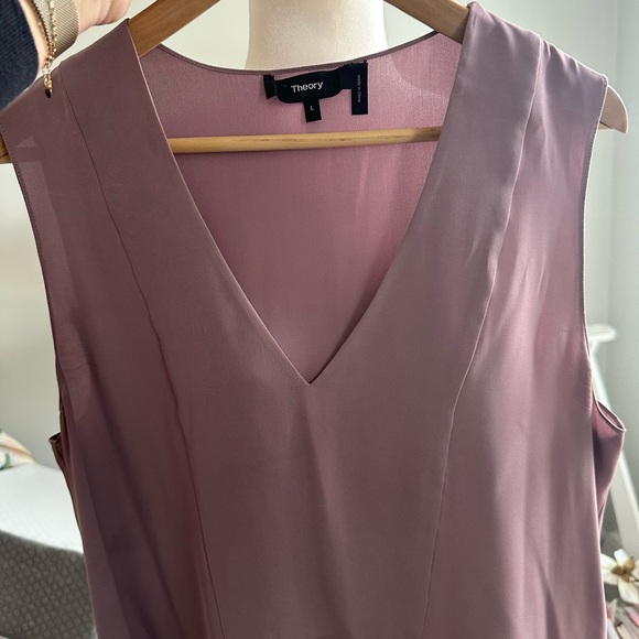 Theory Women's Silk Georgette Tank
